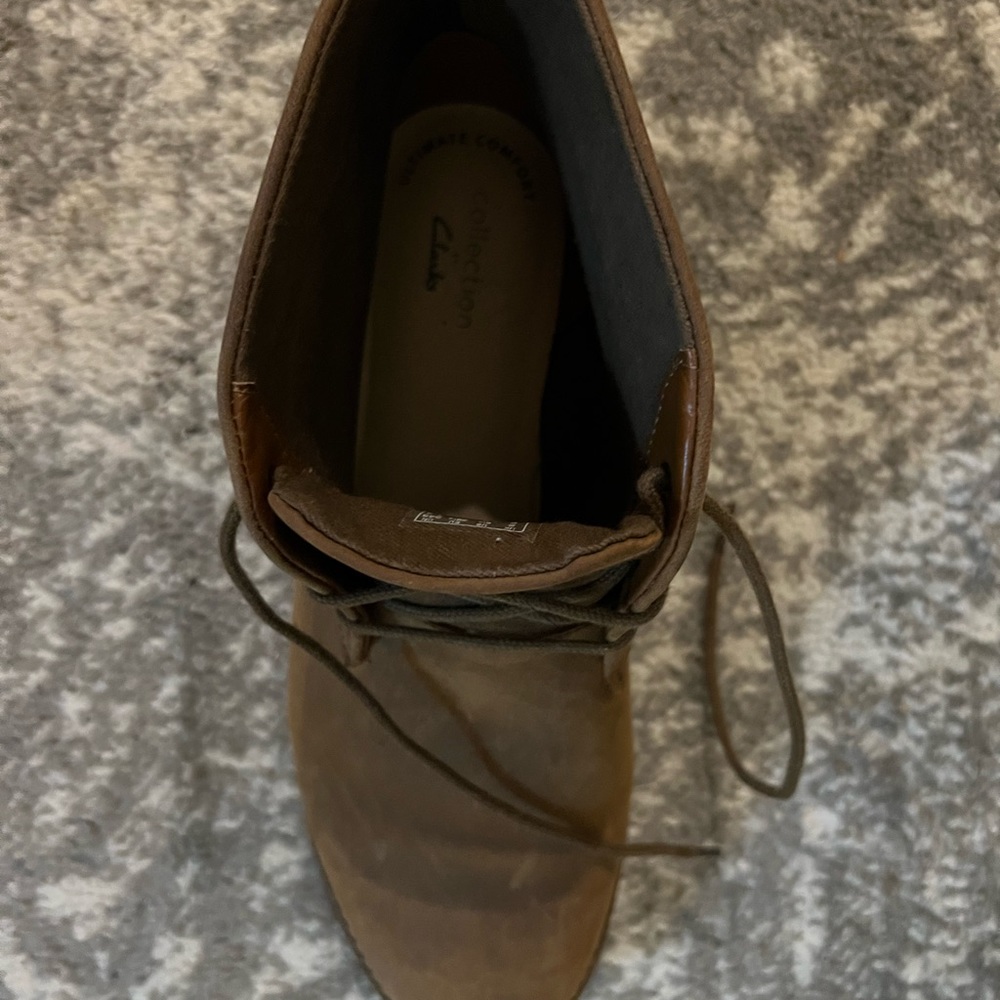 Clark’s Nubuck Ankle Boots